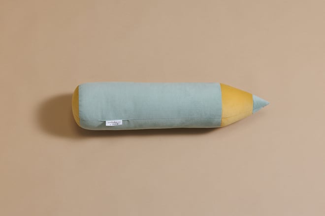 Coussin Crayon Menthe