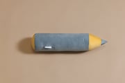 Khaki Pencil Cushion