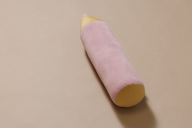 Cuscino Matita Rosa Cipria