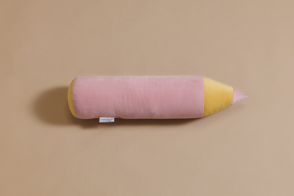 Bleistiftkissen - Puderrosa