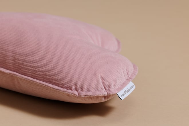 Coussin Nuage Rose Poudré
