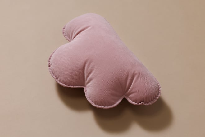 Coussin Nuage Rose Poudré