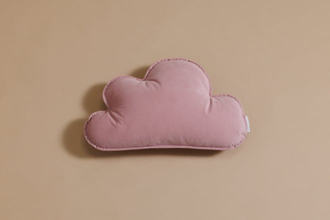 Coussin Nuage Rose Poudré