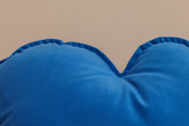 Ocean Blue Cloud Cushion
