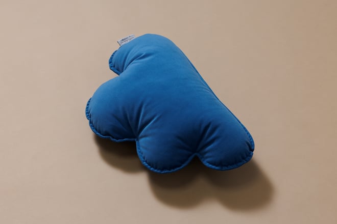 Ocean Blue Cloud Cushion