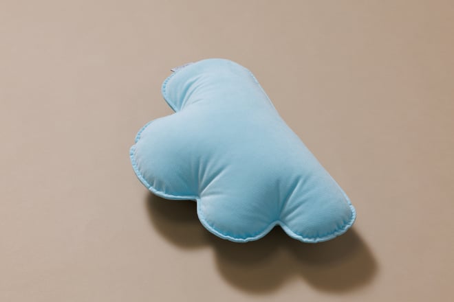 Cuscino Nuvola Azzurro Cielo