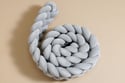 Classic Grey Bed Bumper - 4 Ropes