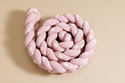 Daisies Powder Pink Bed Bumper - 4 Ropes