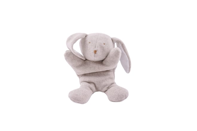 Doudou Bouclé Coniglietto Ecru