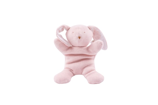 Doudou Coniglietto Beige in Cotone Organico
