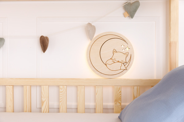 Wandlampe Mondlicht Fuchs