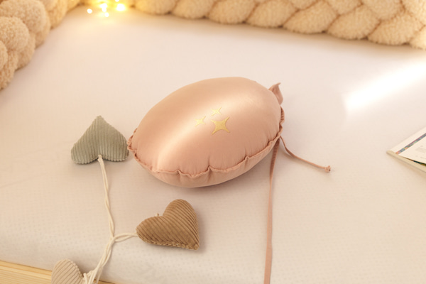 Cord-Herz-Girlande Winter