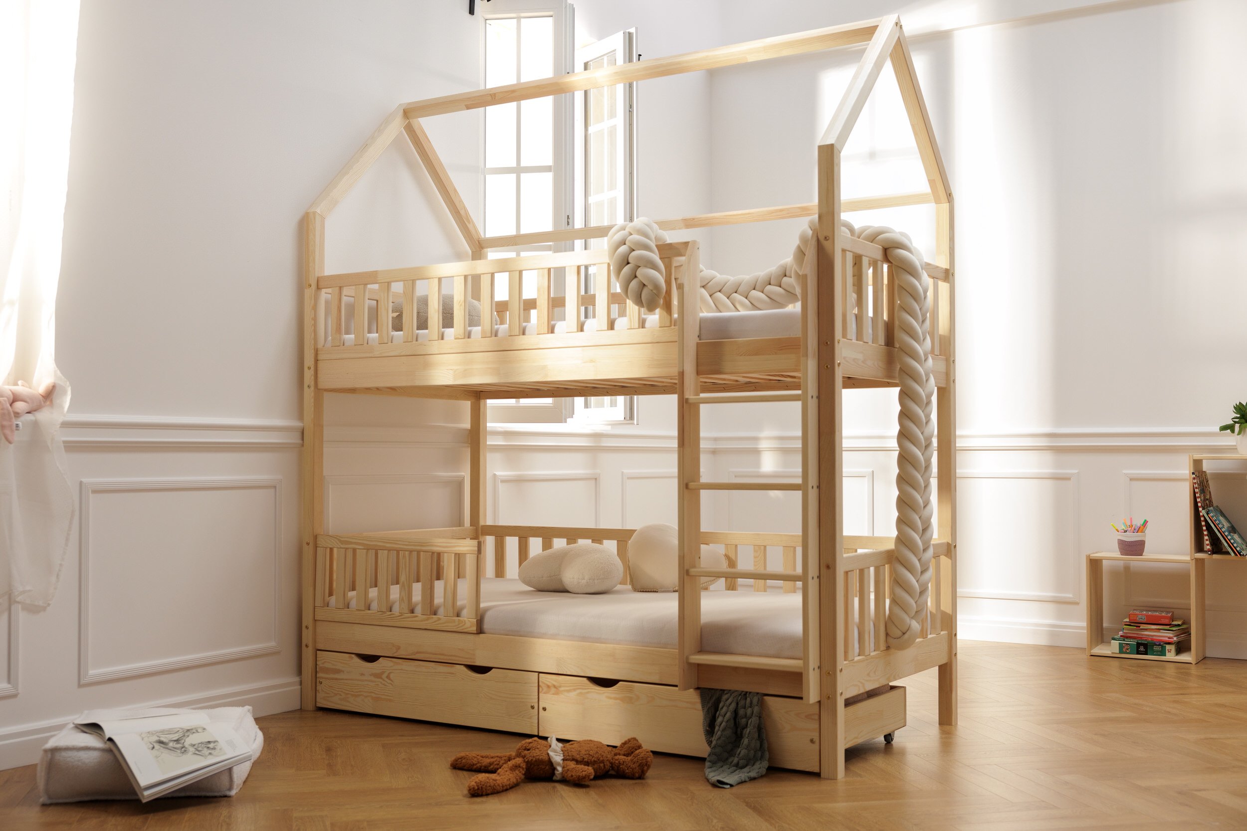 Cama Beliche L Premium 20cm 90x190cm Cama Beliche L Premium 20cm 90x190cm