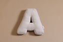 Letter Cushion A - Ecru Corduroy