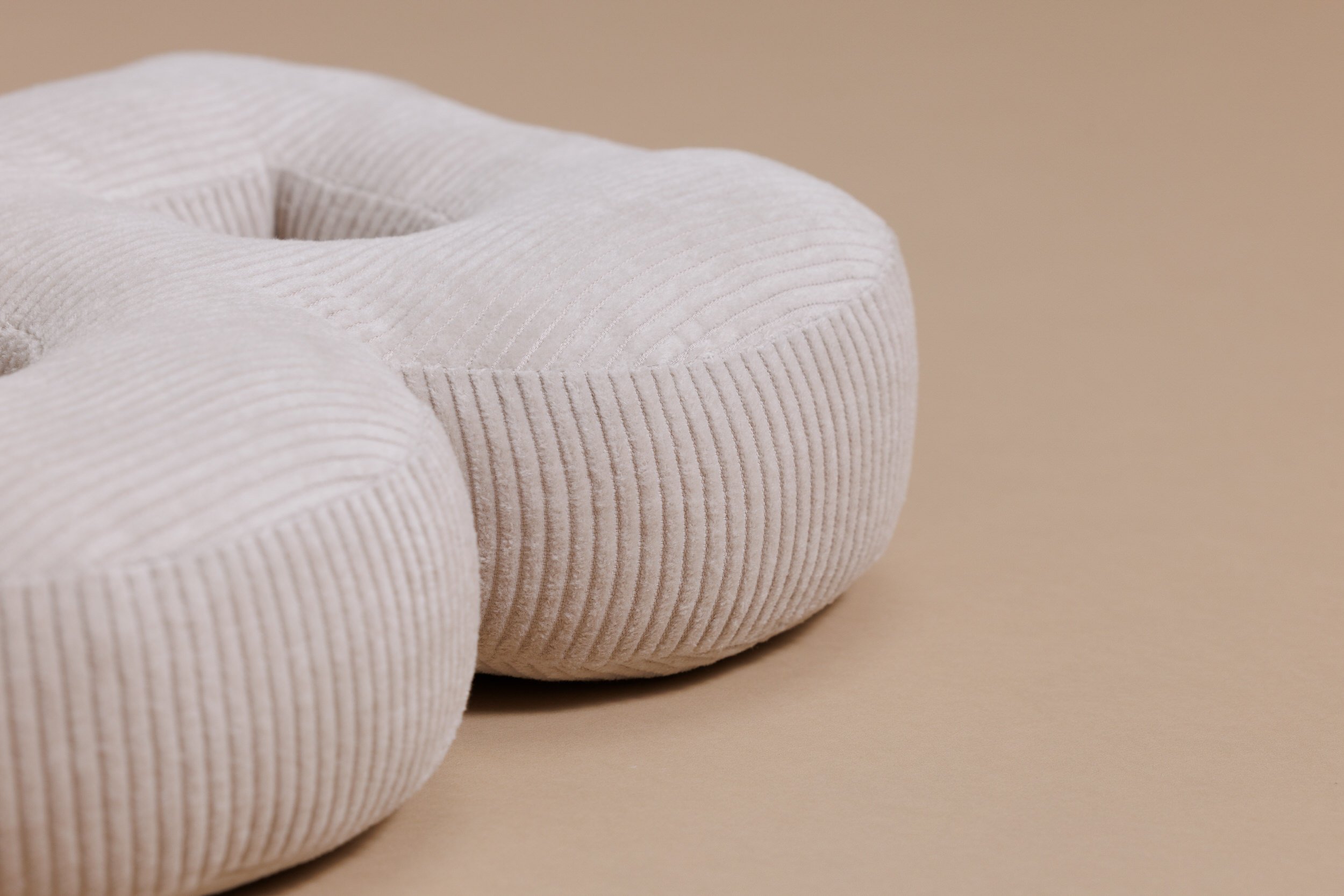 Letter Cushion B - Ecru Corduroy Letter Cushion B - Ecru Corduroy