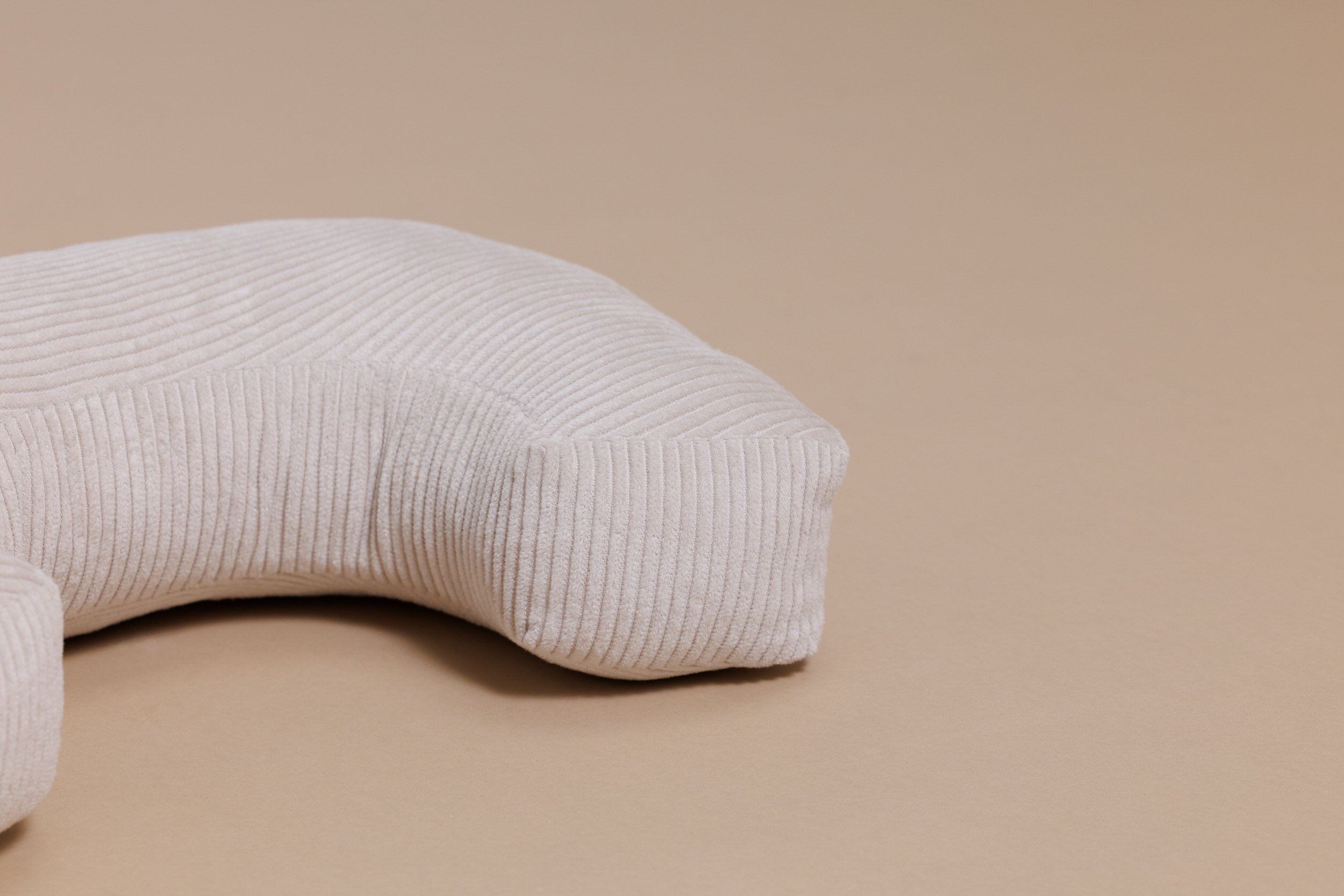 Letter Cushion C - Ecru Corduroy Letter Cushion C - Ecru Corduroy