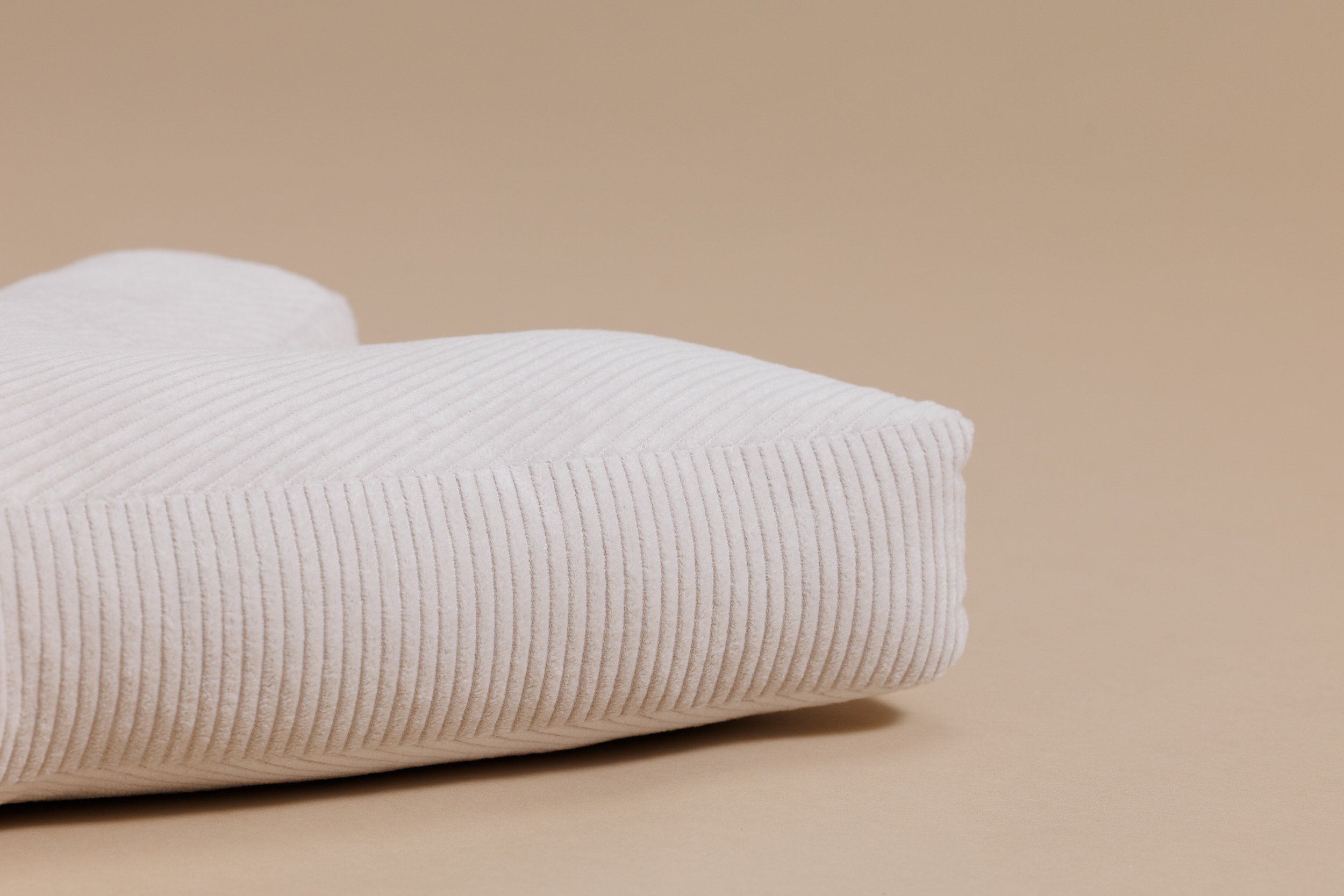 Letter Cushion Y - Ecru Corduroy Letter Cushion Y - Ecru Corduroy