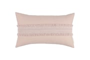 Cuscino Boho Vaniglia con Frangia