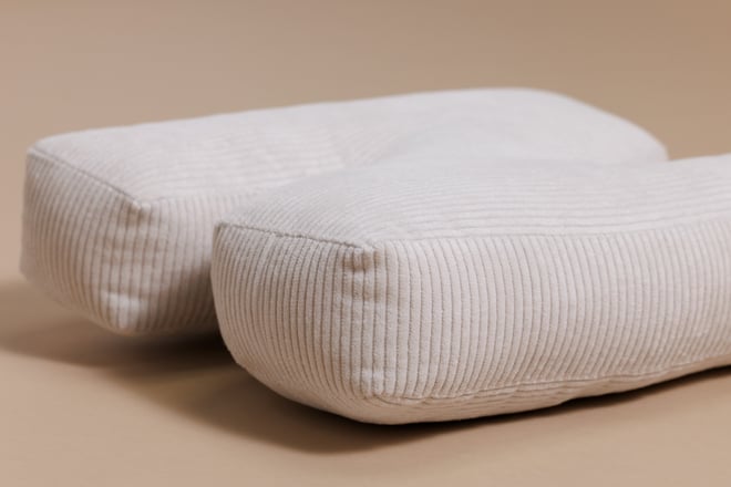 Letter Cushion N - Ecru Corduroy