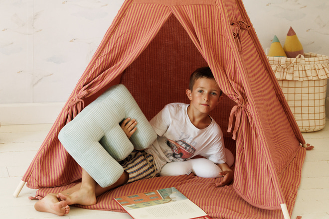 Dalia Stripes Muslin Tipi