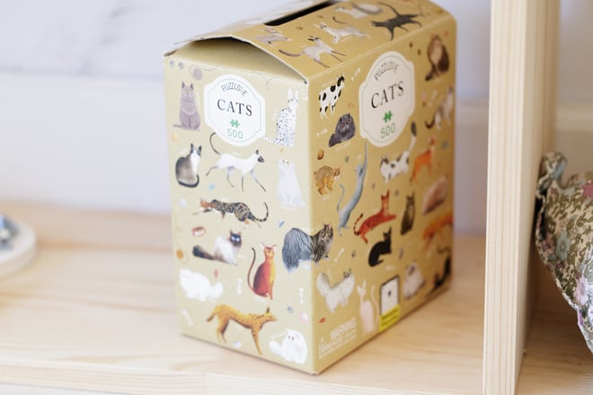 Puzzlove Gatos 9+