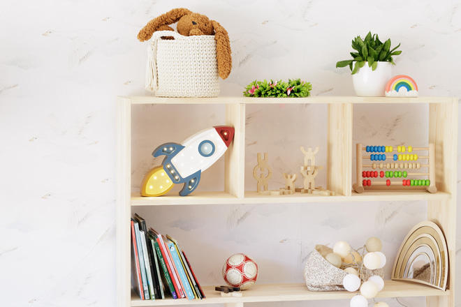 Lampa Little Lights Raketa Galactic White LED