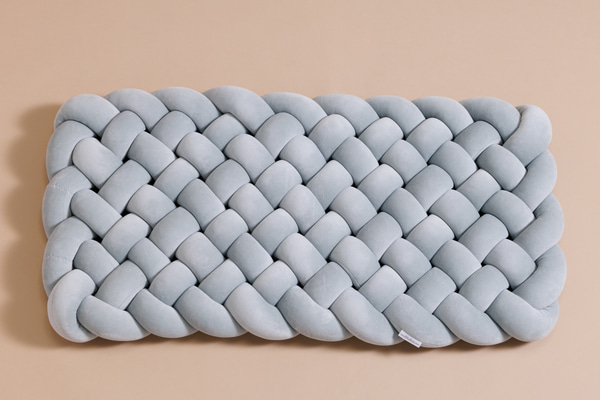 Geflochtene Matratze Salbeigrün