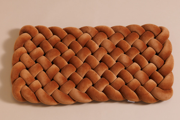 Matelas de Sol Tressé - Cannelle