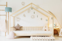 Braided Floor Mattress Vanilla Boucle