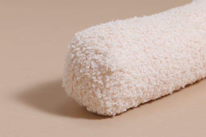 Cuscino Lettera I - Vanilla Boucle