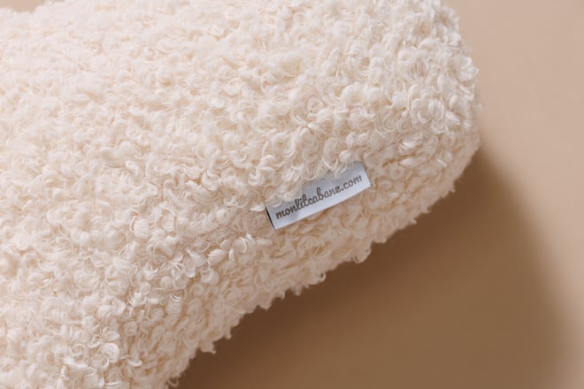 Cojín Letra Y - Vanilla Bouclé