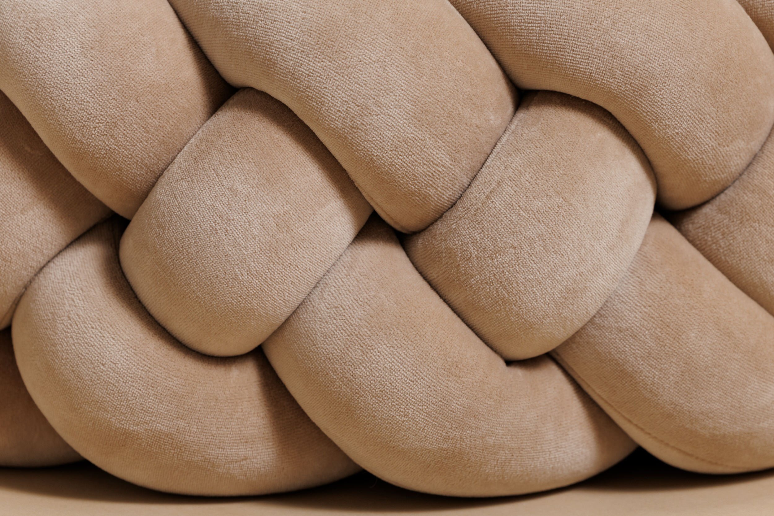 Cappuccino Bed Bumper - 4 Ropes Cappuccino Bed Bumper - 4 Ropes