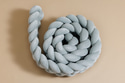 Sage Green Bed Bumper - 4 Ropes