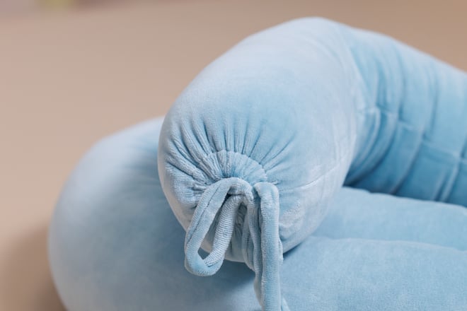 Cuscino a Rullo Paracolpi - Ice Blue