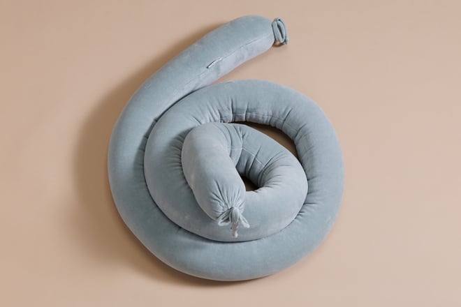 Contorno de Cama Travesseiro - Verde Sálvia