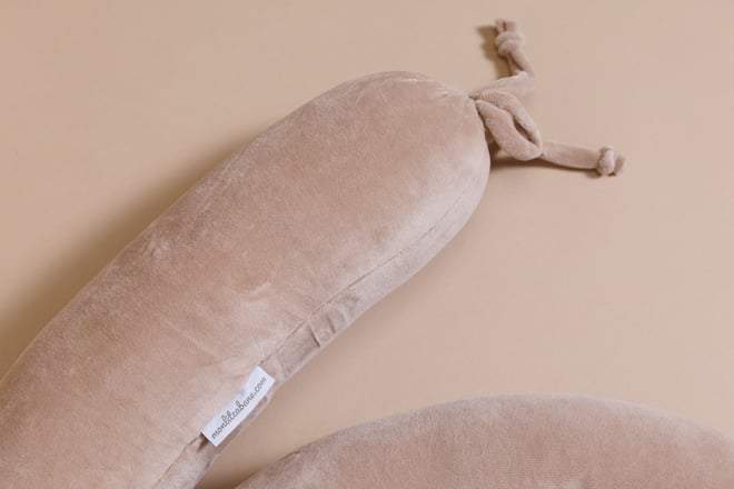 Contorno de Cama Travesseiro-Cappuccino