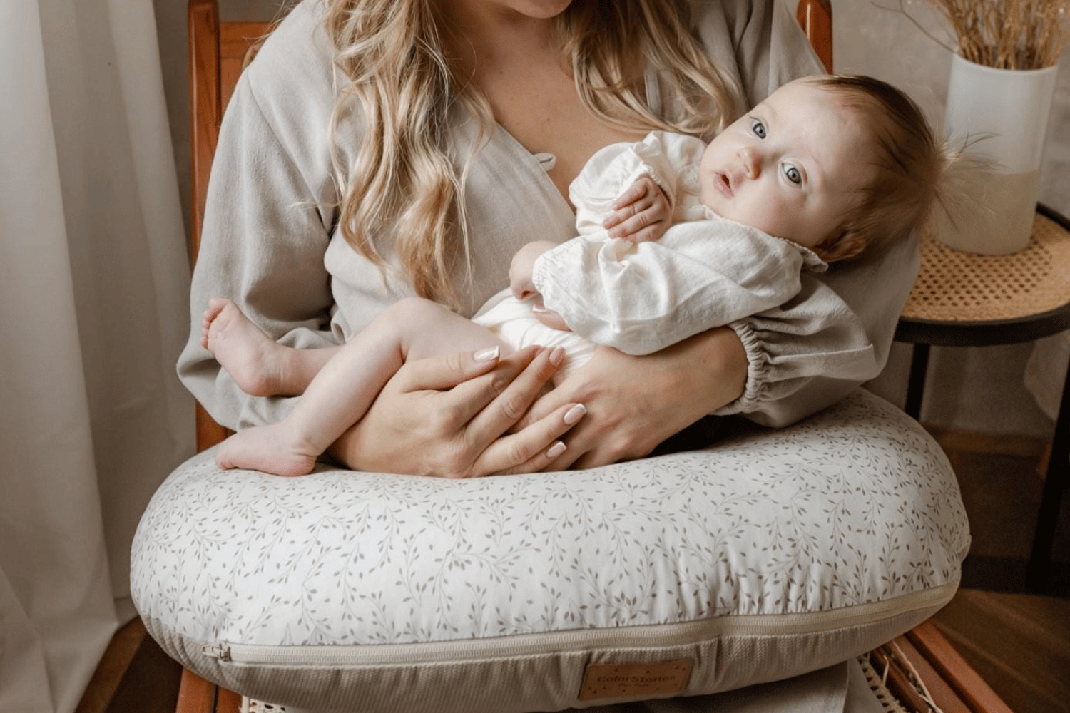 - Coussin d'Allaitement Herbs - Beige (Mon Lit Cabane) - Image 4