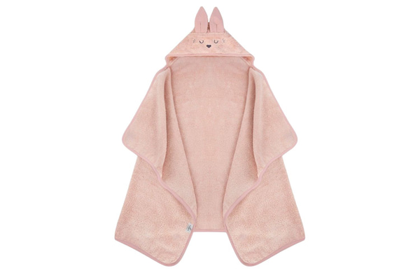 Kaputzenbadetuch Beige Maus