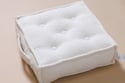 Pouf Bouclé Boho Baunilha