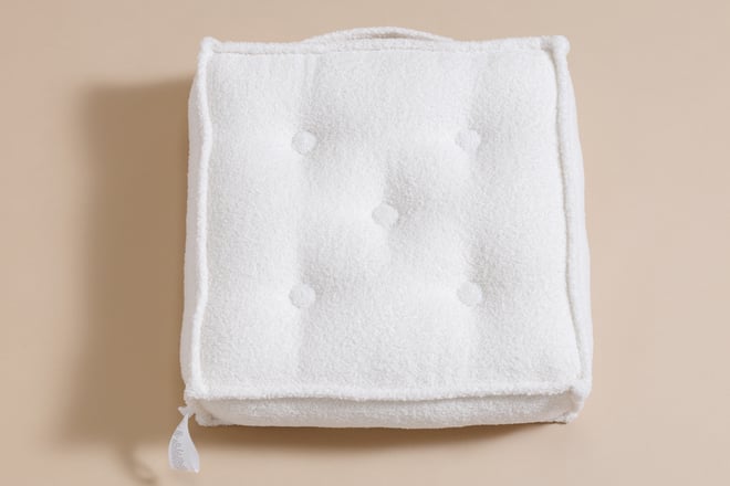 Pouf Bouclé Vanille