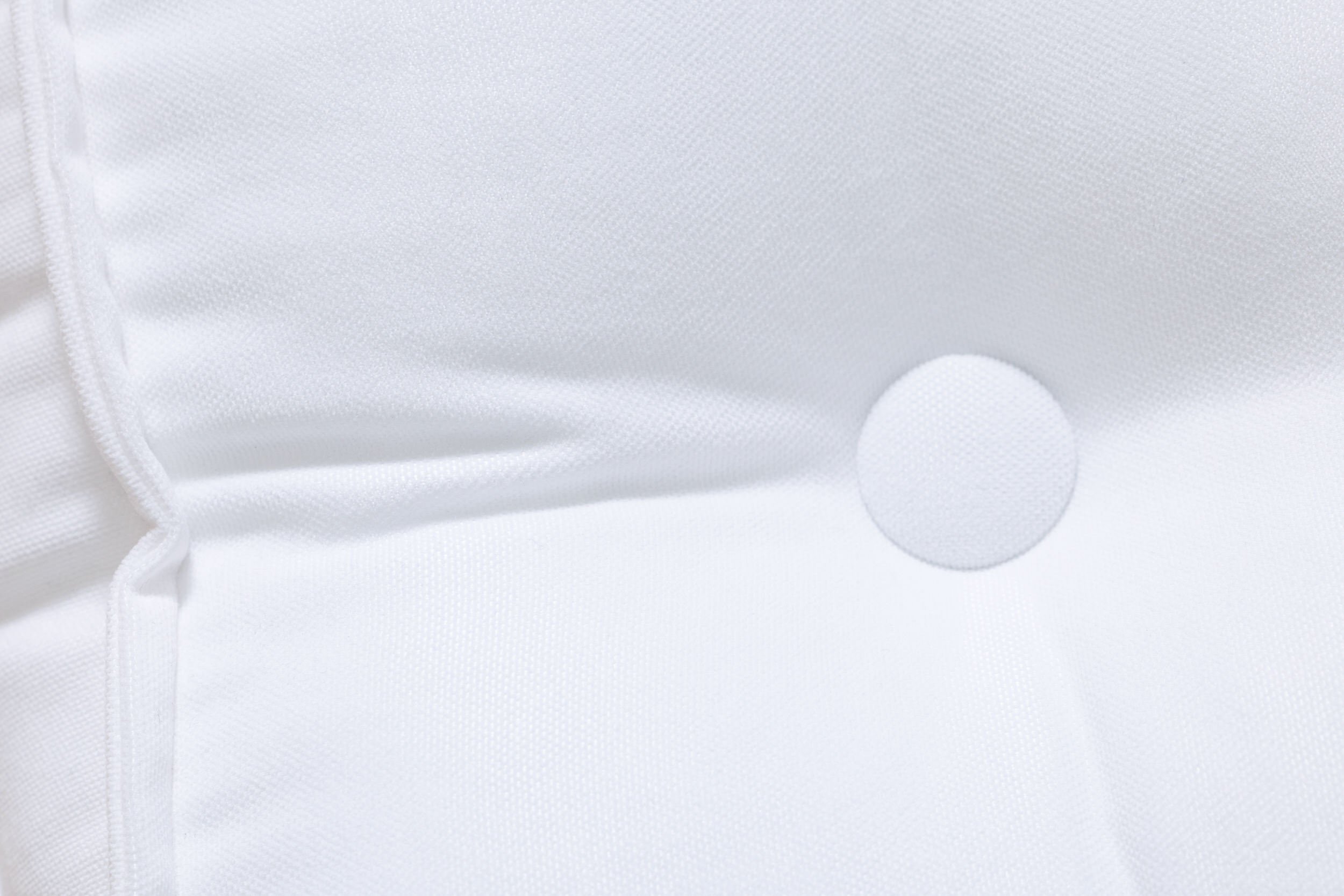 Pouf Coton Carré Blanc Pouf Coton Carré Blanc