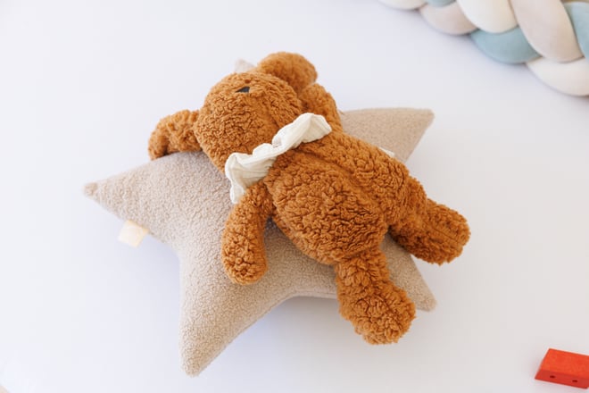 Dou Dou Bouclé Coelhinho Caramelo