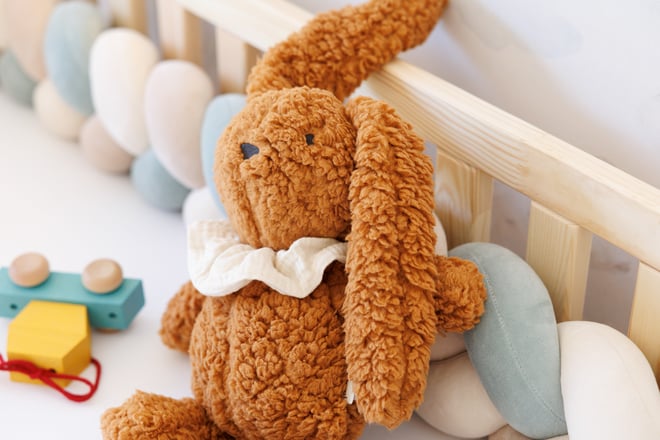 Dou Dou Bouclé Coelhinho Caramelo