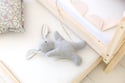 Doudou Coniglietto Grigio in Cotone Organico