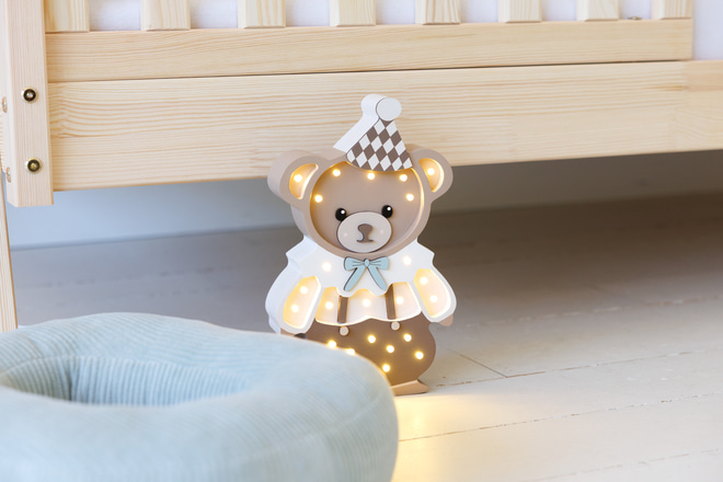 Lampička Little Lights Medvídek Theo LED