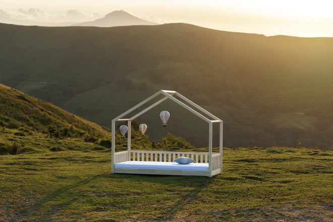 Light Pink Hot Air Balloon