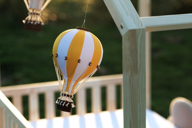 Yellow Hot Air Balloon