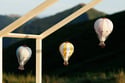Baby Blue & Beige Hot Air Balloon