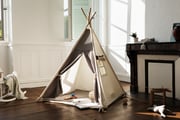 Cremefarbener Tipi