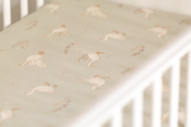 Drap Housse Happy Goose Olive